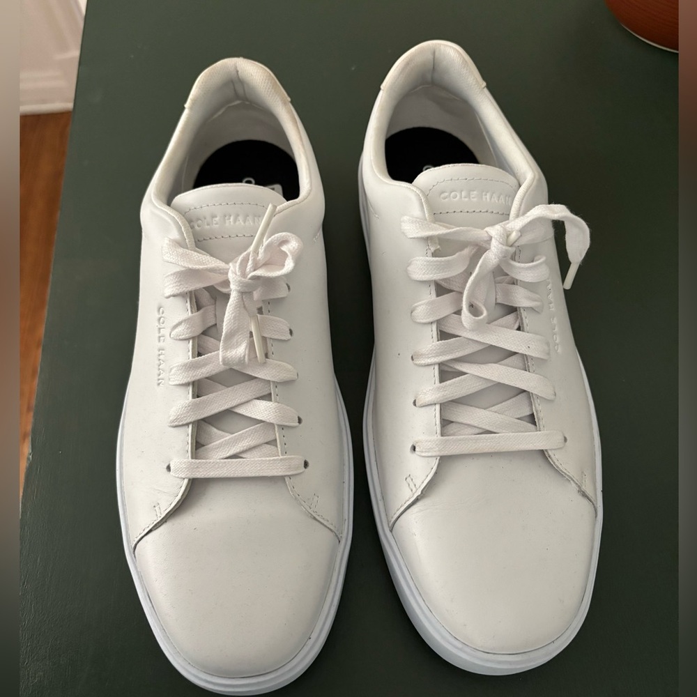 Never worn: Cole Haan white sneakers